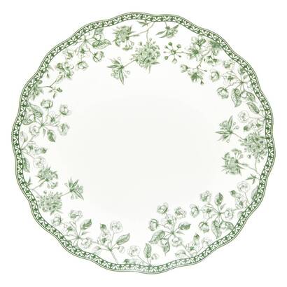 Lot de 6 assiettes plates Lisiere Vaisselle Assiettes plates