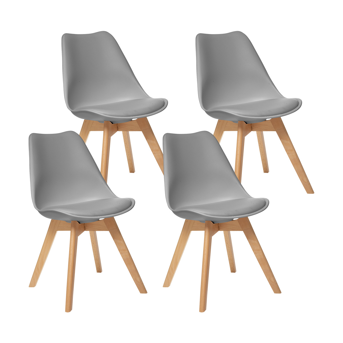 Lot de 4 chaises Baya Salle à manger Chaises, fauteuils de table