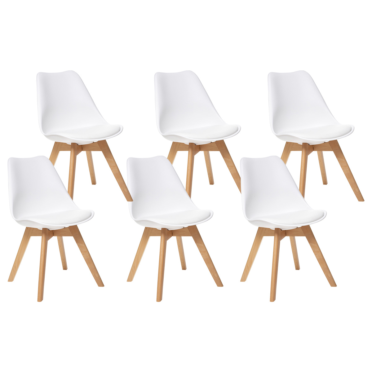 Lot de 6 chaises Baya Salle à manger Chaises, fauteuils de table