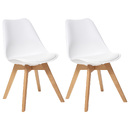 Lot de 2 chaises Baya Salle à manger Chaises, fauteuils de table
