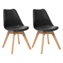 Lot de 2 chaises Baya Salle à manger Chaises, fauteuils de table