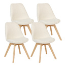 Lot de 4 chaises Baya Salle à manger Chaises, fauteuils de table