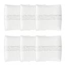 Lot de 6 assiettes à dessert Lignes Vaisselle Assiettes à dessert