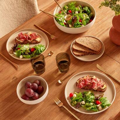 Lot de 4 assiettes plates Chiara Vaisselle Assiettes plates