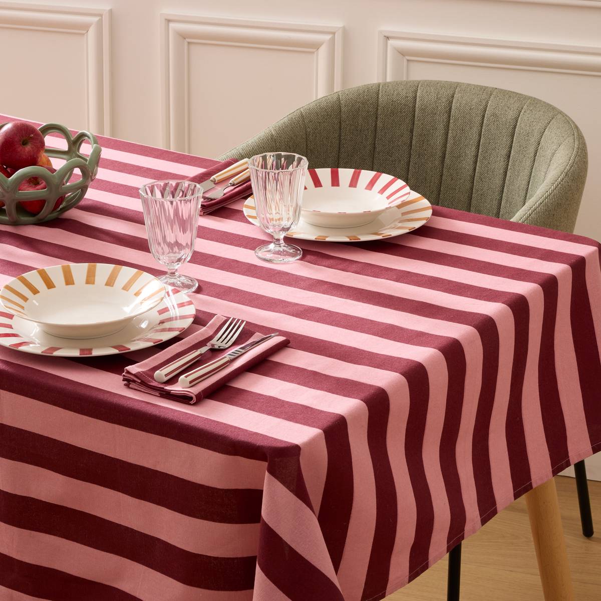 Lot de 6 assiettes plates Cheri Vaisselle Assiettes plates