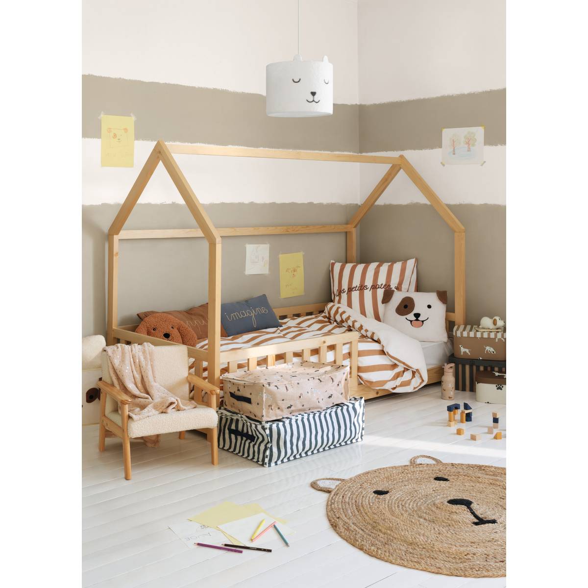 Coussin Lili Décoration enfant Coussins, matelas de sol enfant