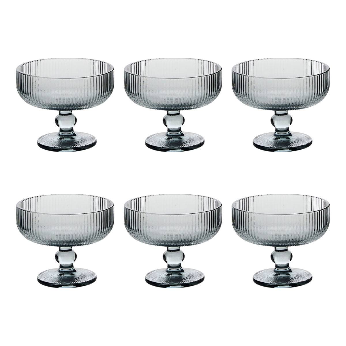 Lot de 6 coupes à glace Ema Apéritif, service Saladiers, coupelles, verrines