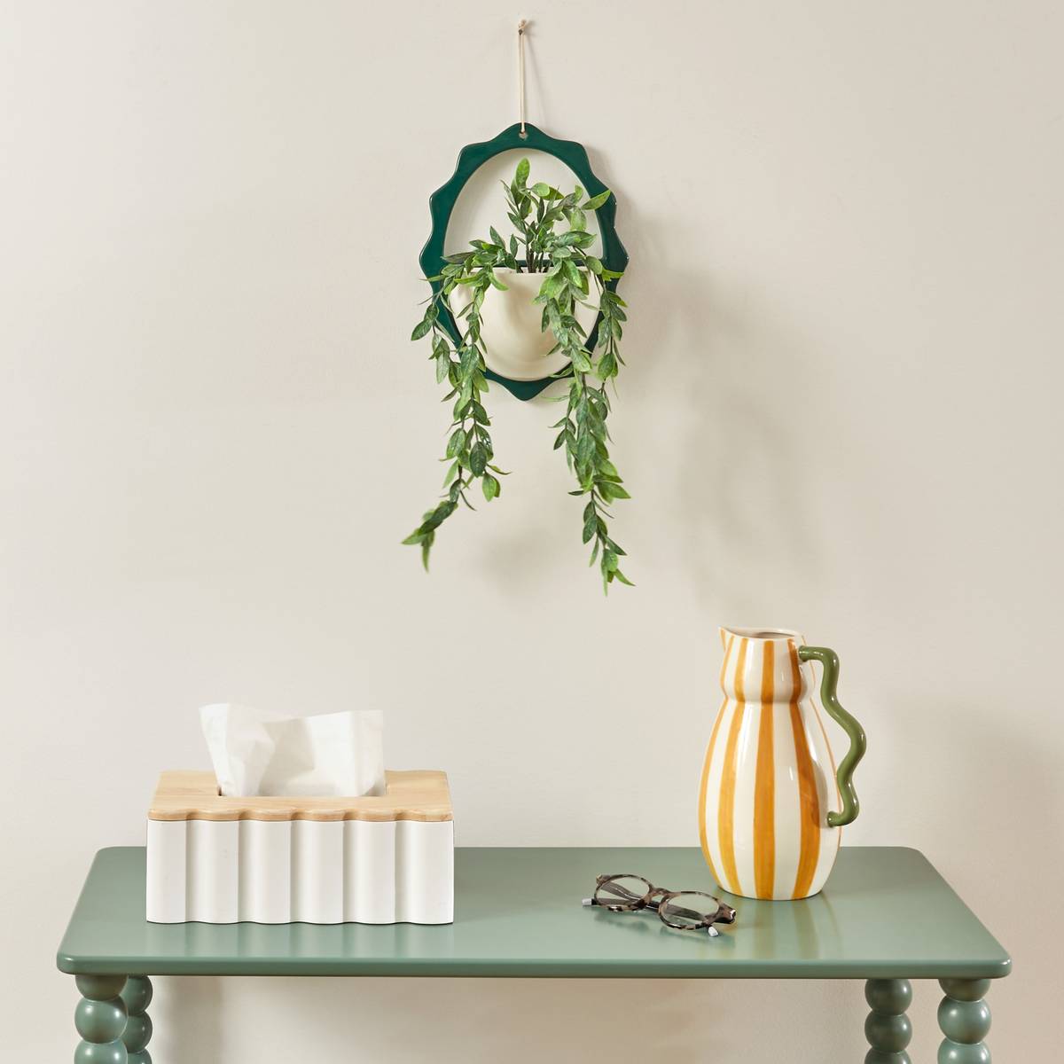 Plante artificelle suspendue Cheri Plantes, vases Plantes artificielles