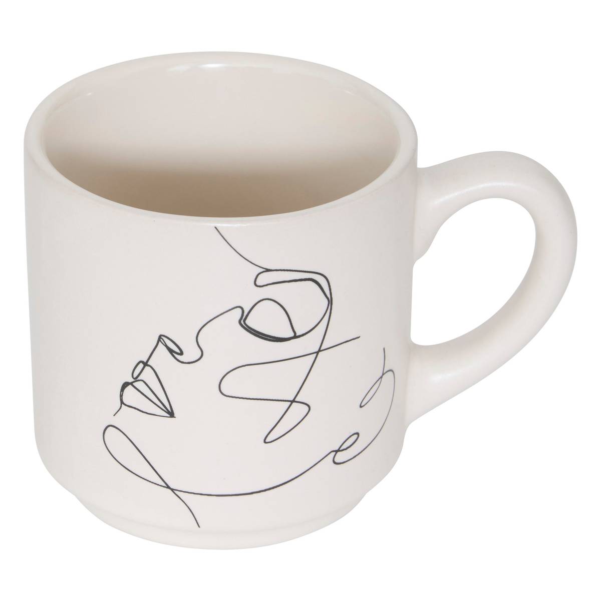 Rack 4 mugs Visage Vaisselle Tasses, mugs