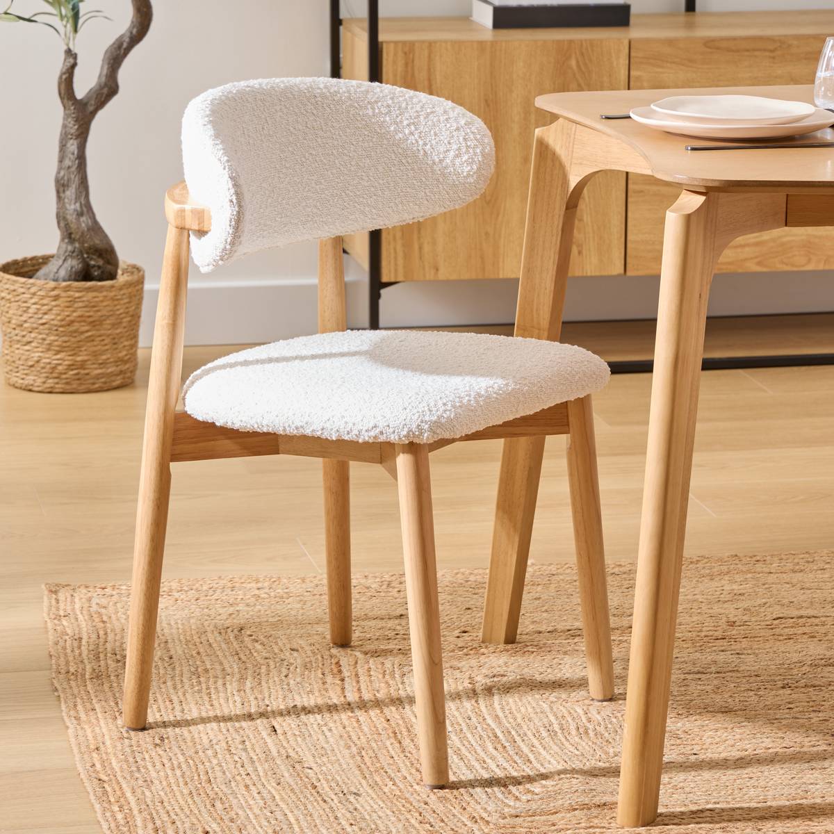 Lot de 2 chaises Sari Salle à manger Chaises, fauteuils de table