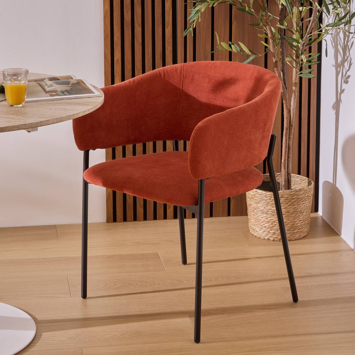 Lot de 2 fauteuils Solea Salle à manger Chaises, fauteuils de table