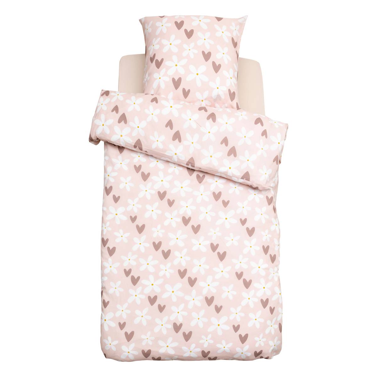 Parure de lit enfant imprimée Billie Linge de lit enfant Housses de couette enfant