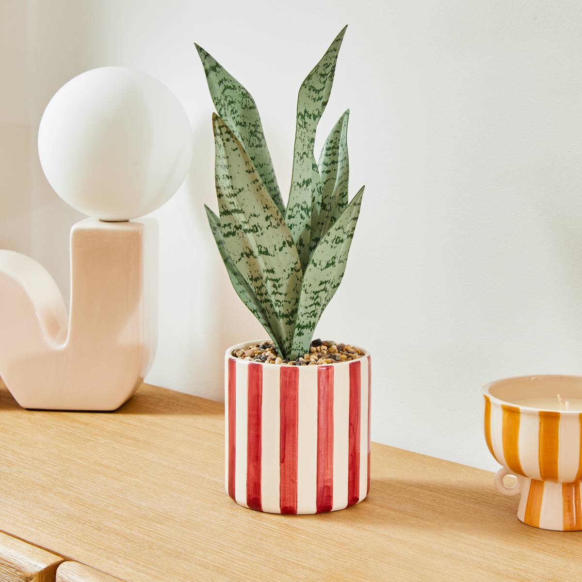 Plante artificielle en pot Cheri Plantes, vases Plantes artificielles