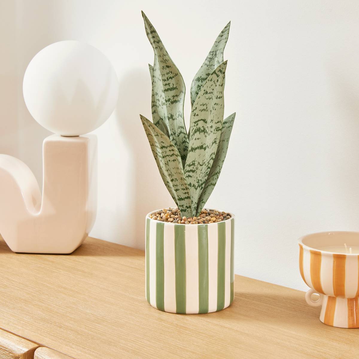 Plante artificielle en pot Cheri Plantes, vases Plantes artificielles