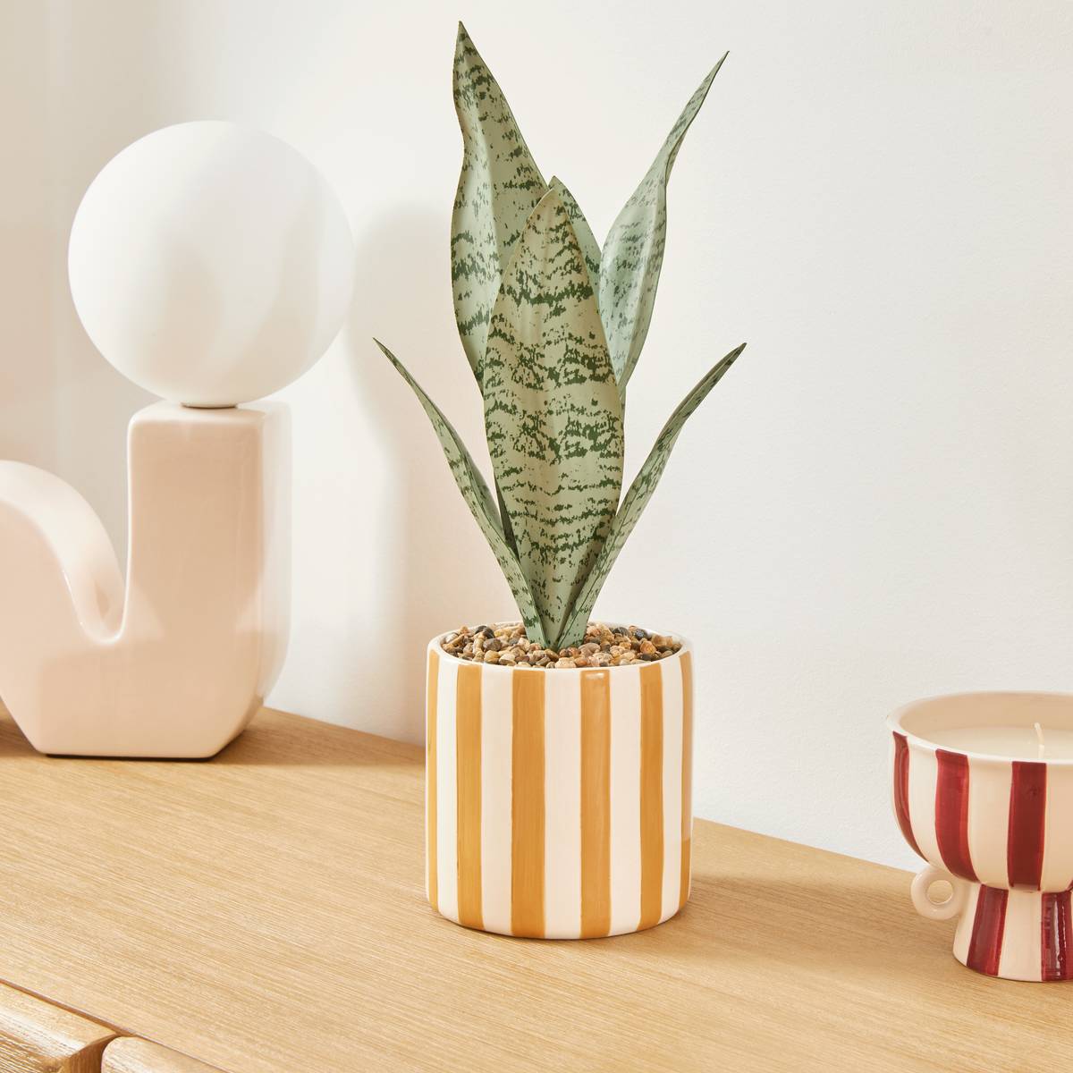 Plante artificielle en pot Cheri Plantes, vases Plantes artificielles