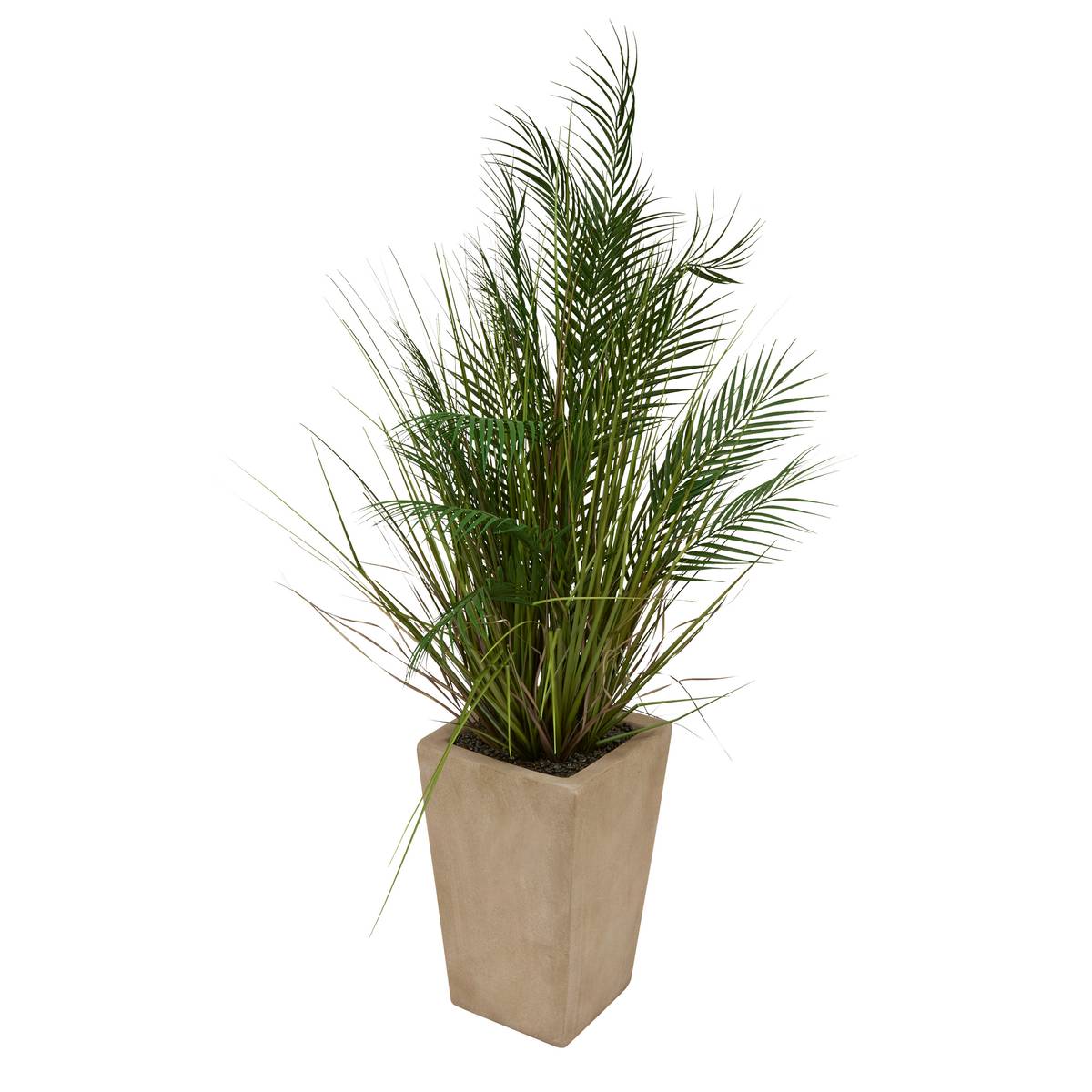 Palmier artificiel en pot Wonj Plantes, vases Plantes artificielles