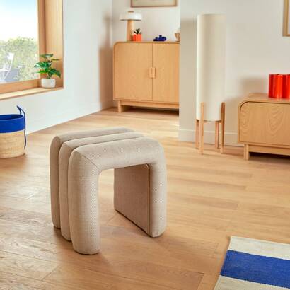 Pouf Sisco Salon Poufs