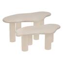 Lot de 2 Tables gigognes Olao Salon Tables d'appoint