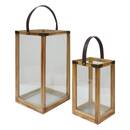 Lot de 2 lanternes Lony Bougies, senteurs Lanternes