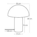 Lampe champignon Lito Lampes à poser Lampes de table