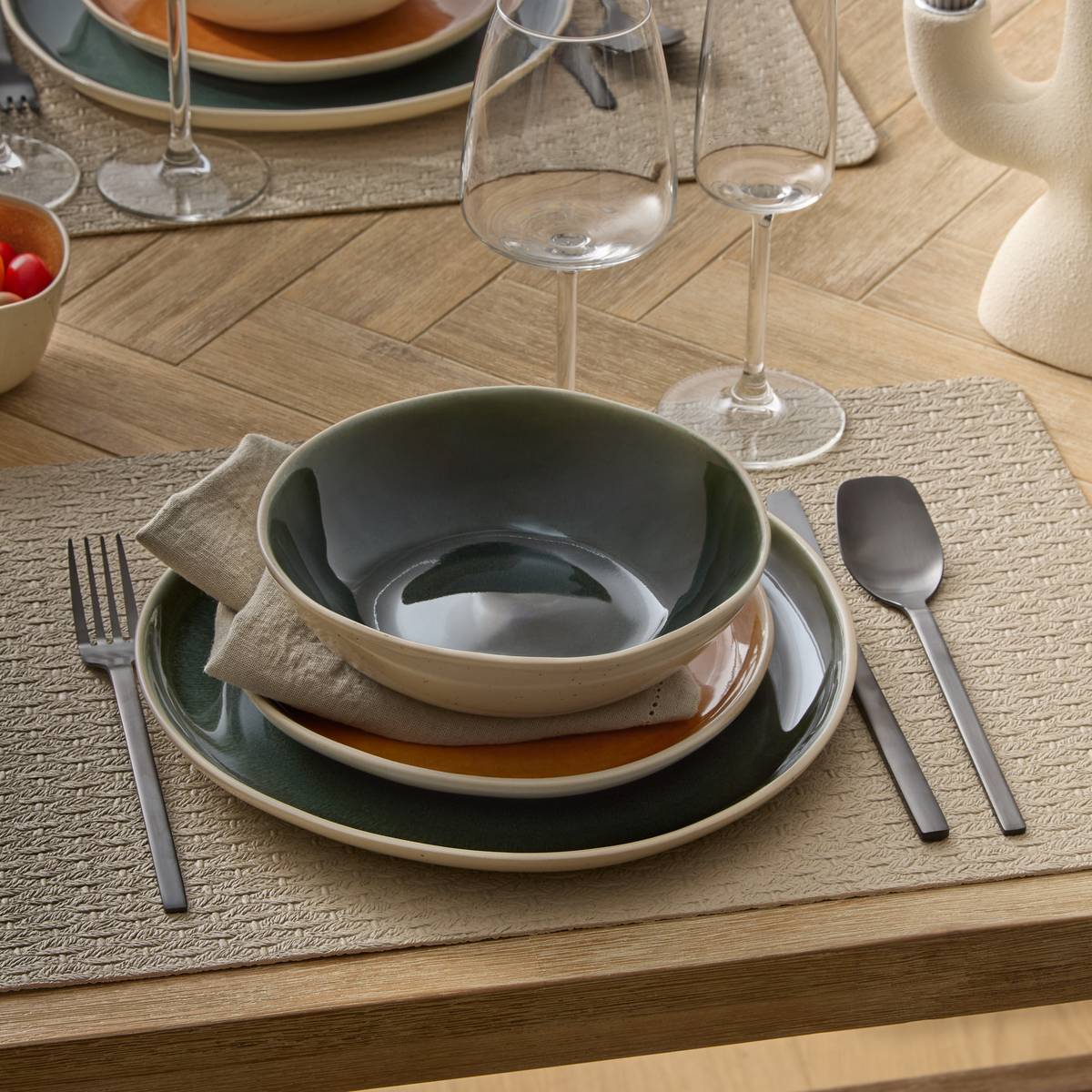 Lot de 6 assiettes creuses Wonja Vaisselle Assiettes creuses