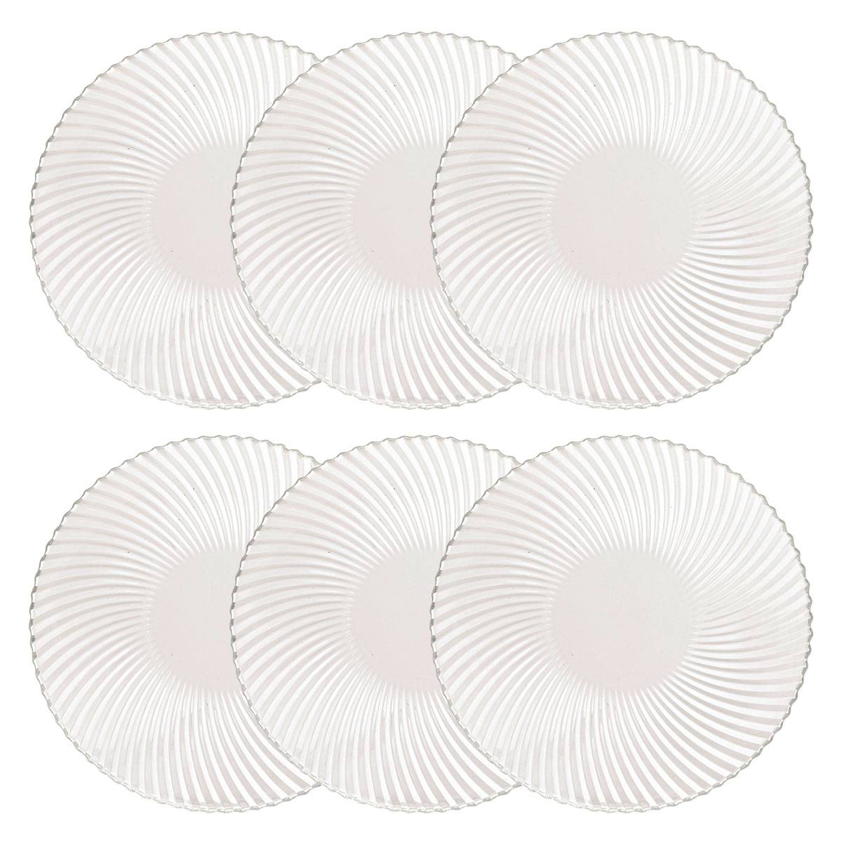 Lot de 6 assiettes à dessert Odyssee Vaisselle Assiettes à dessert
