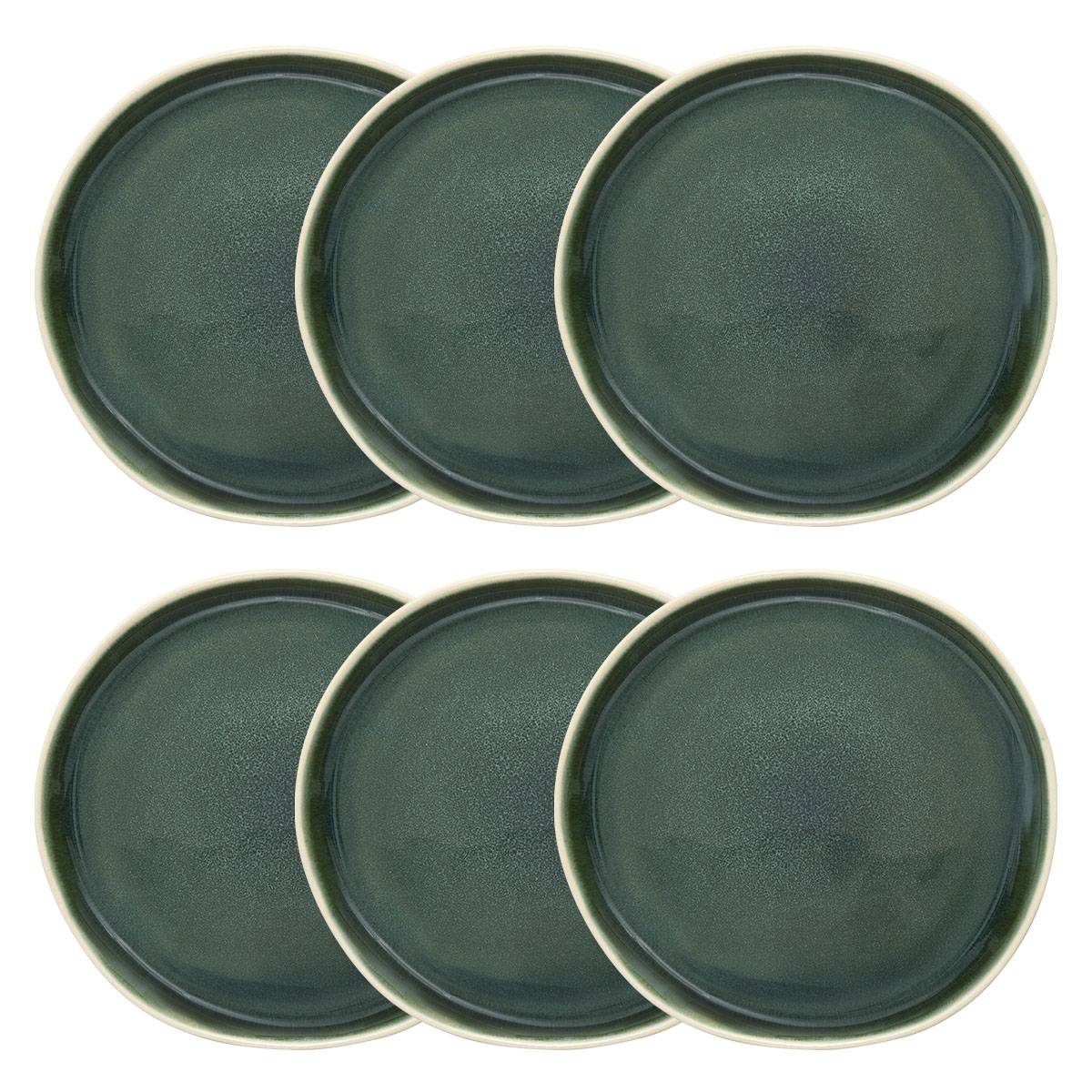 Lot de 6 assiettes à dessert Wonja Vaisselle Assiettes à dessert
