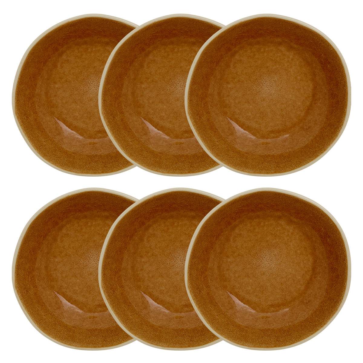 Lot de 6 assiettes creuses Wonja Vaisselle Assiettes creuses