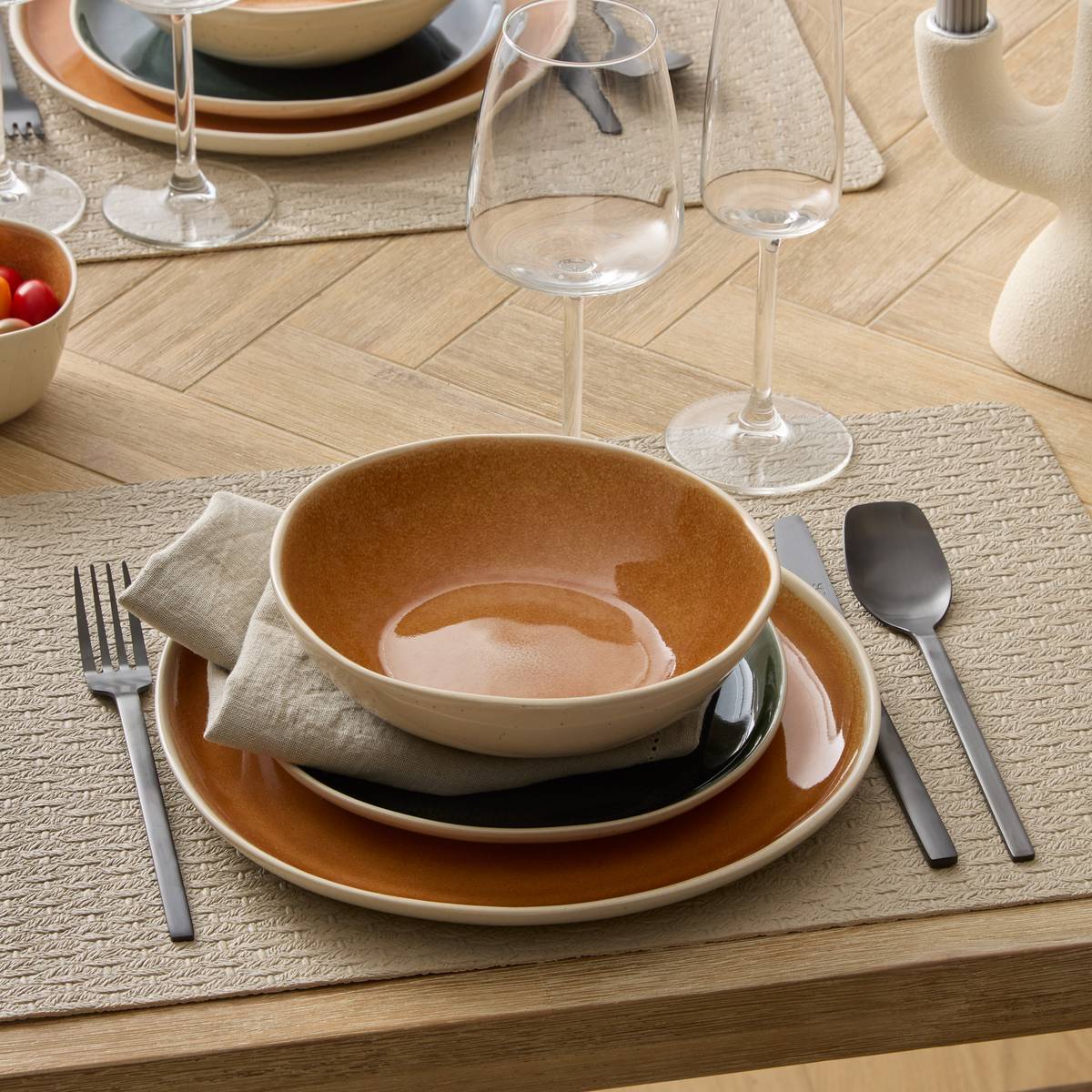 Lot de 6 assiettes creuses Wonja Vaisselle Assiettes creuses