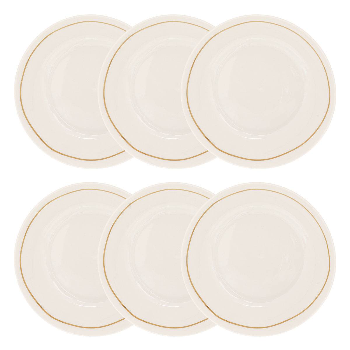 Lot de 6 assiettes creuses Selena Vaisselle Assiettes creuses