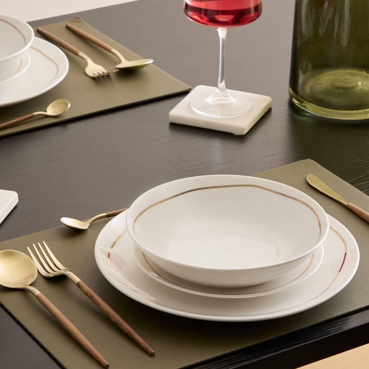 Lot de 6 assiettes creuses Selena Vaisselle Assiettes creuses