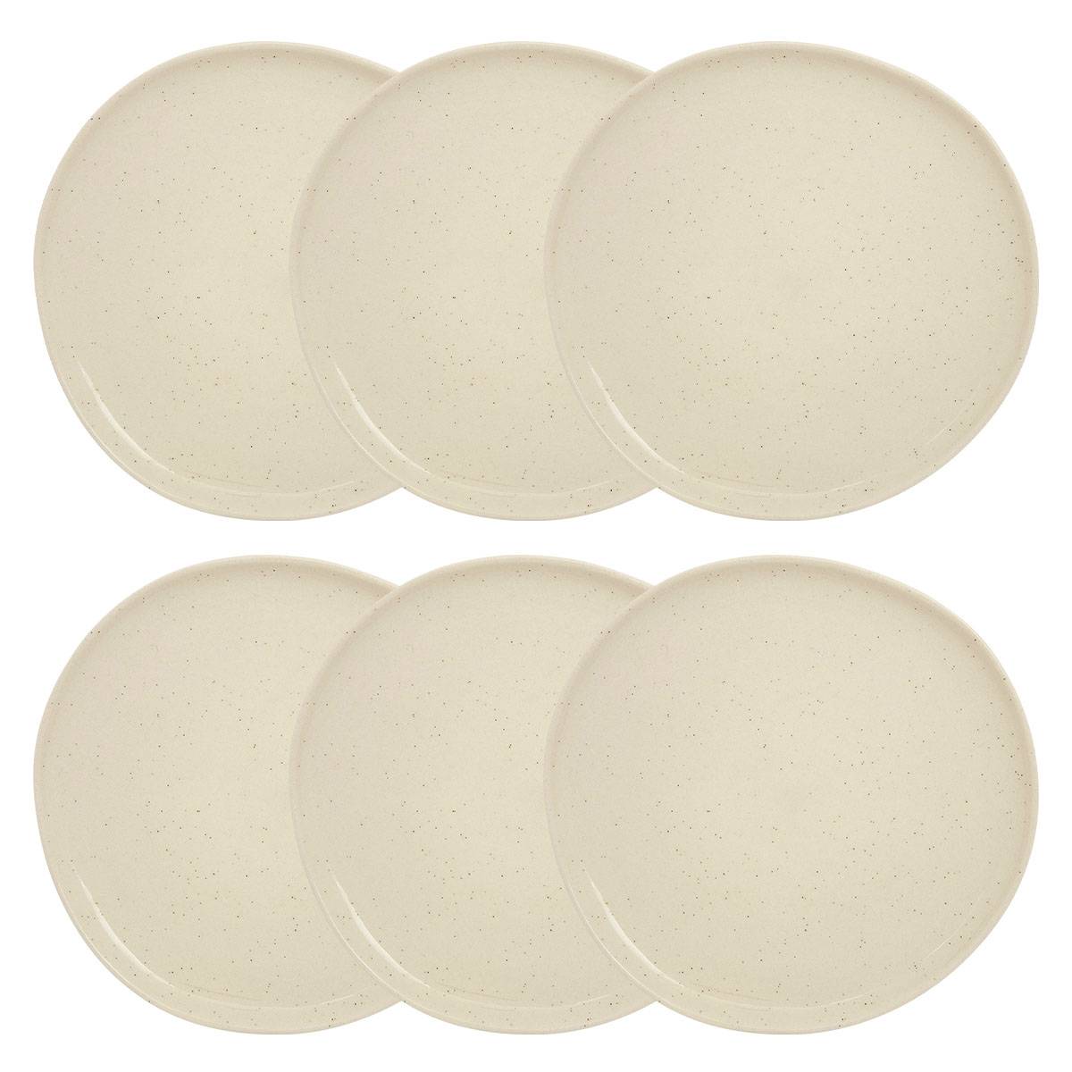 Lot de 6 assiettes plates Wonja Vaisselle Assiettes plates