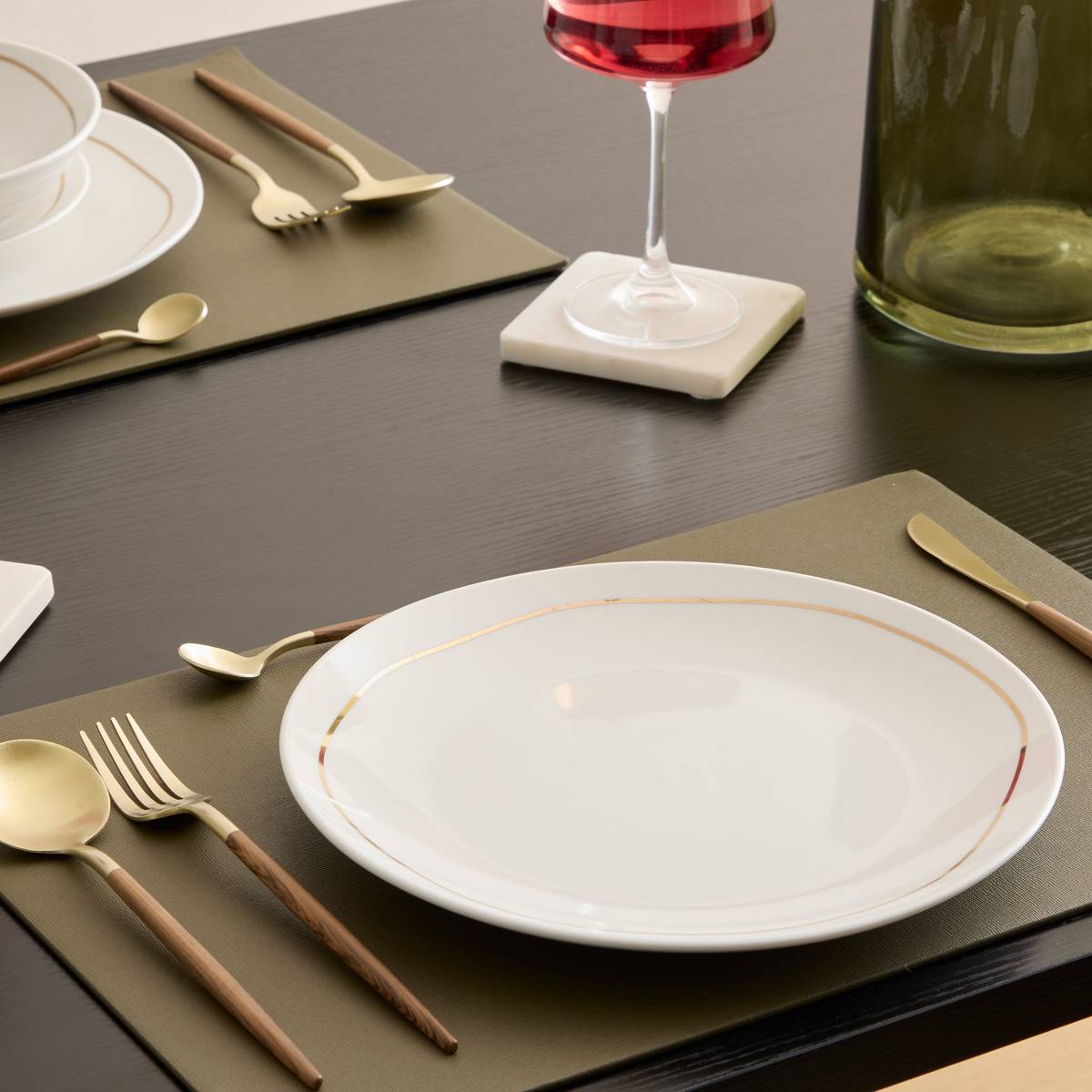 Lot de 6 assiettes plates Selena Vaisselle Assiettes plates