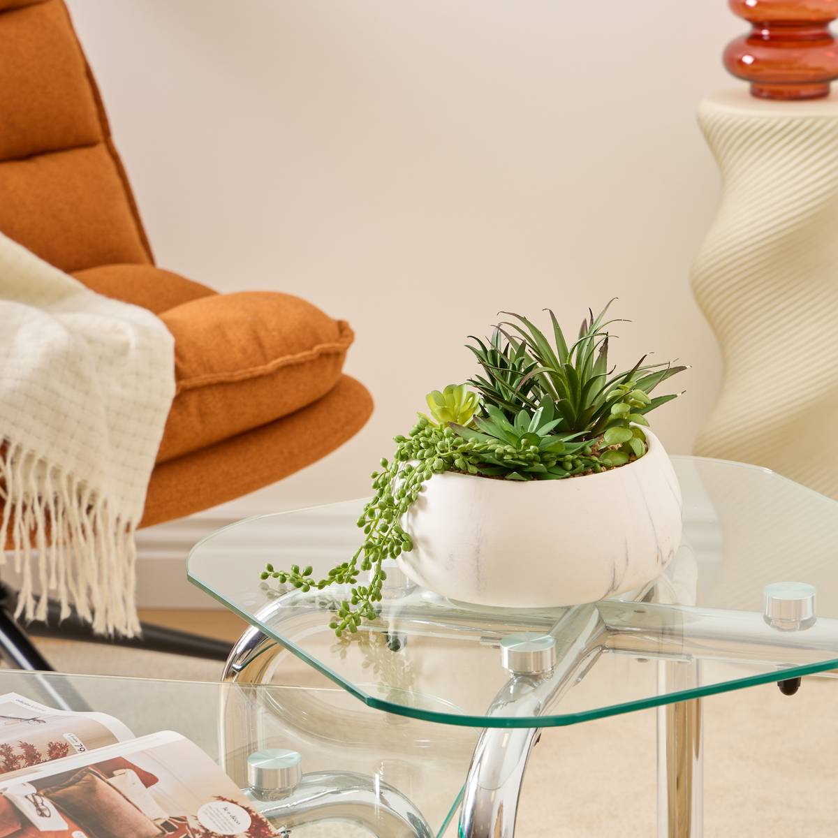 Plante artificielle en pot Jesy Plantes, vases Plantes artificielles