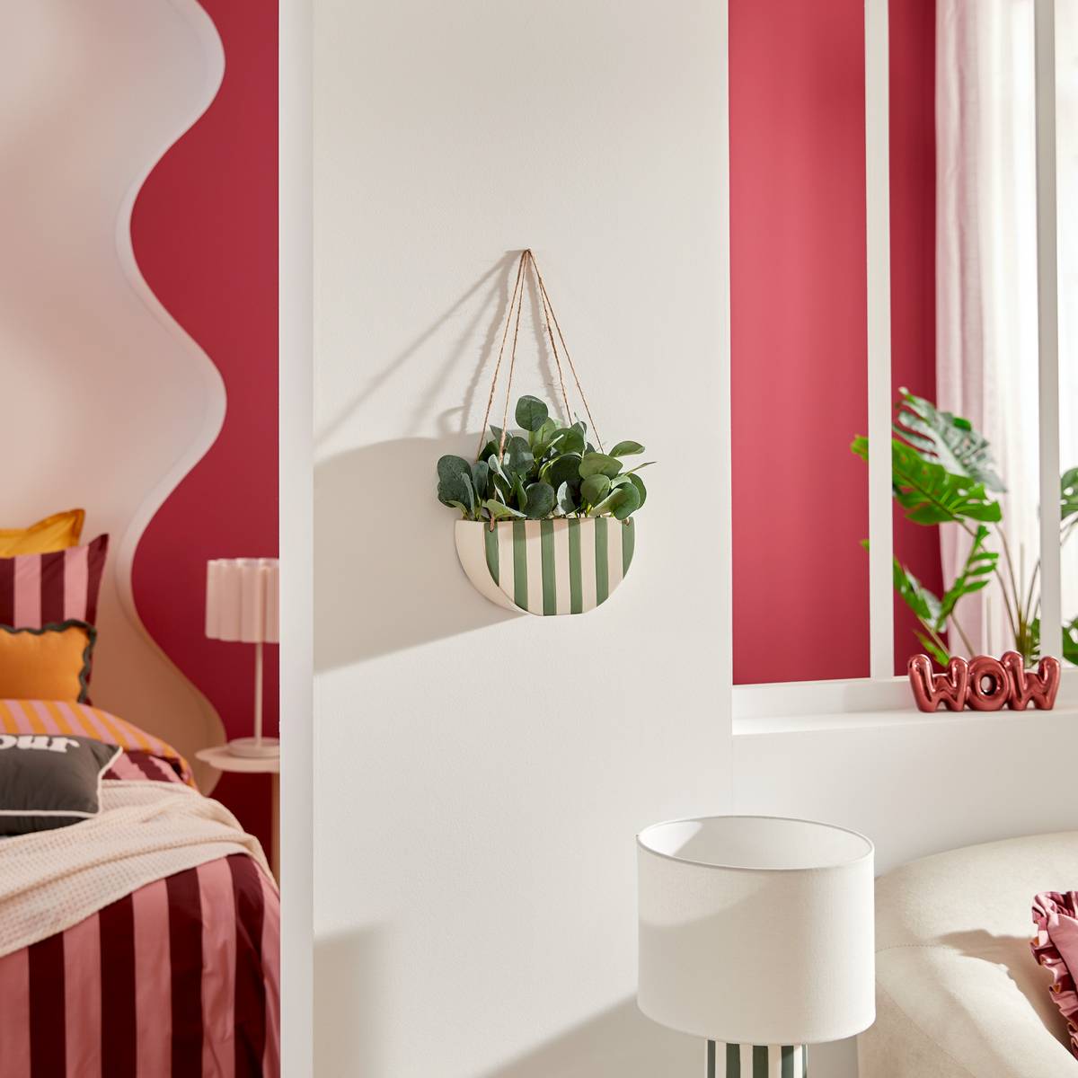 Plante artificelle suspendue Cheri Plantes, vases Plantes artificielles