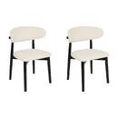 Lot de 2 chaises Sari Salle à manger Chaises, fauteuils de table