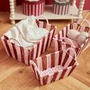 Lot de 3 cagettes Cherie Rangements déco Boites de rangement