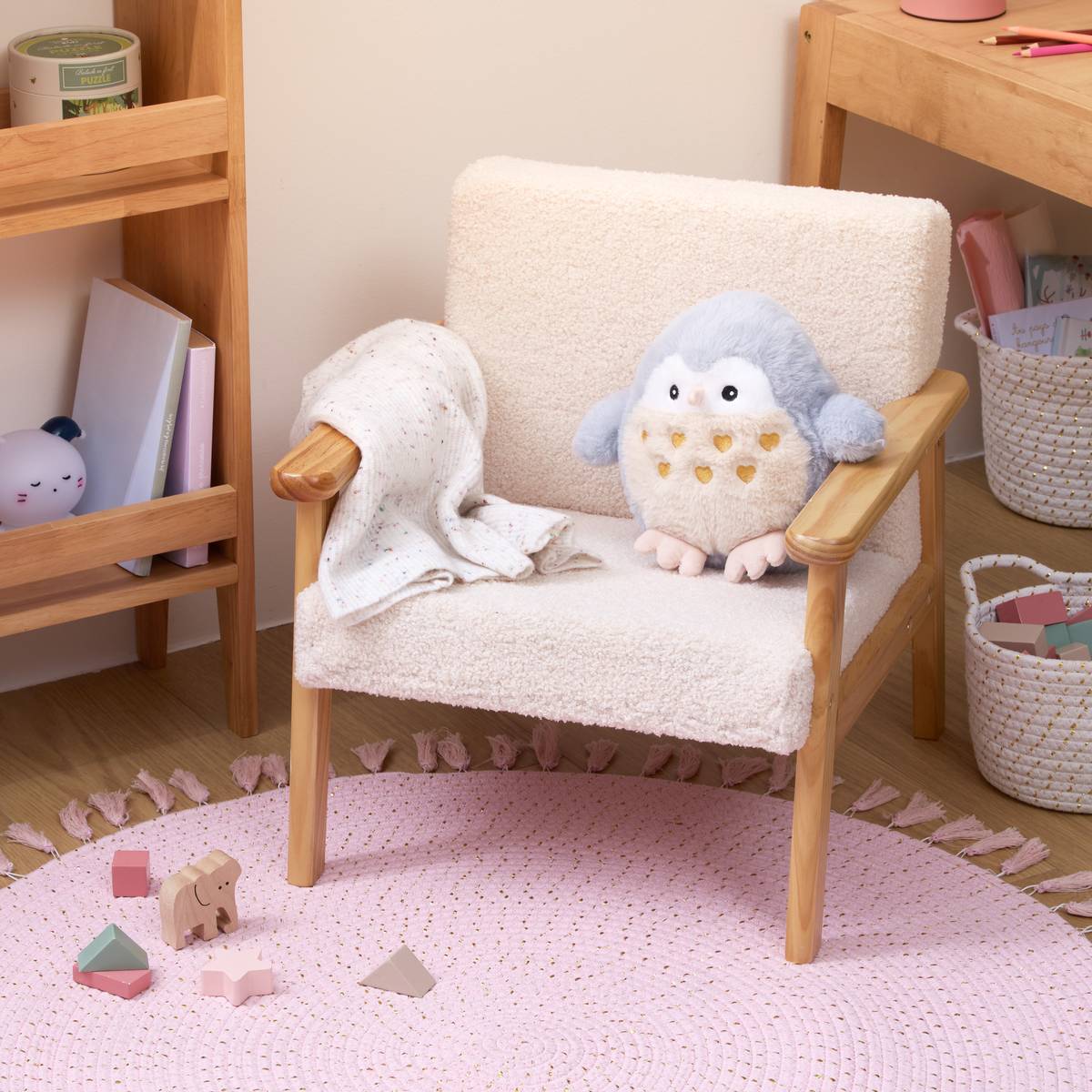 Peluche hibou enfant Frost Décoration enfant Peluches, jouets