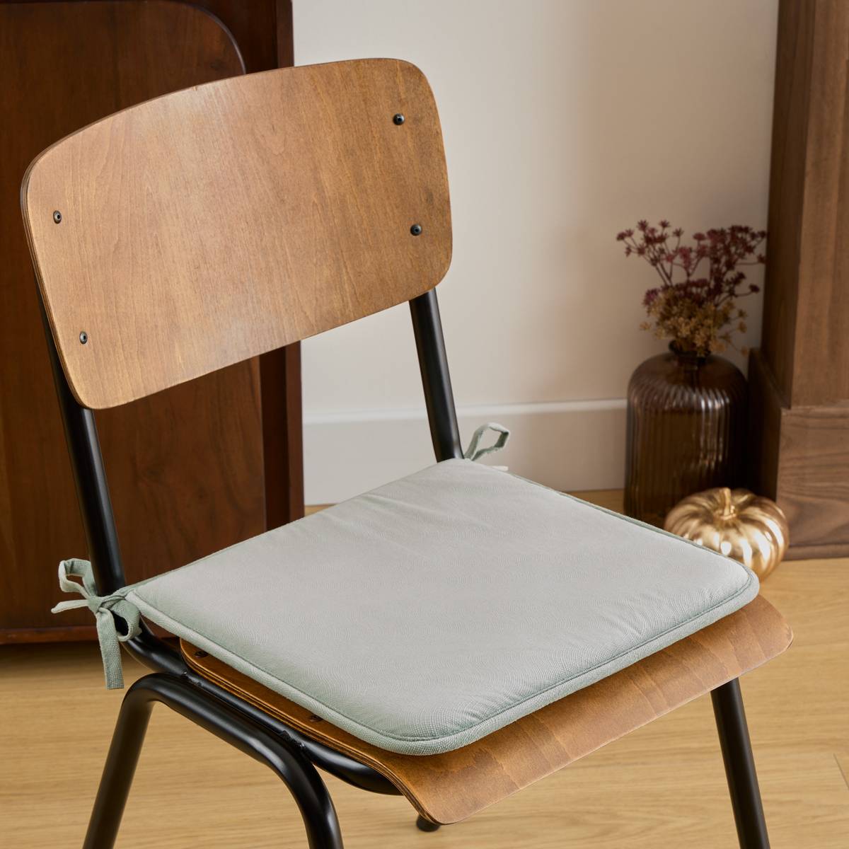 Galette de chaise Lilou Coussins, plaids Galettes de chaise