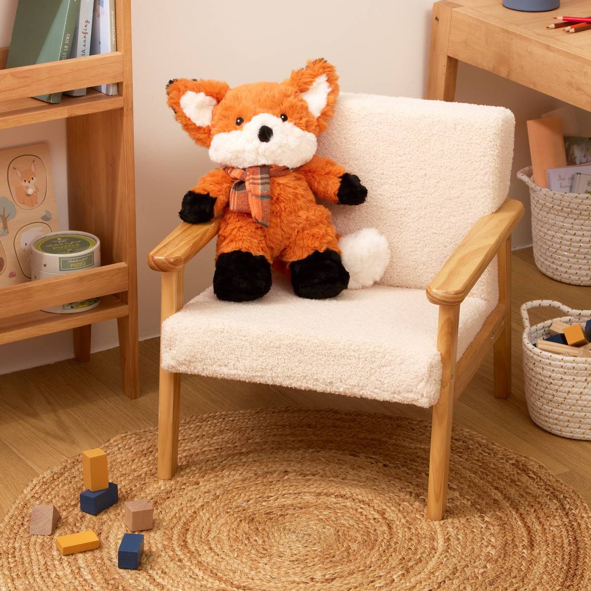 Peluche renard enfant Ginger Décoration enfant Peluches, jouets