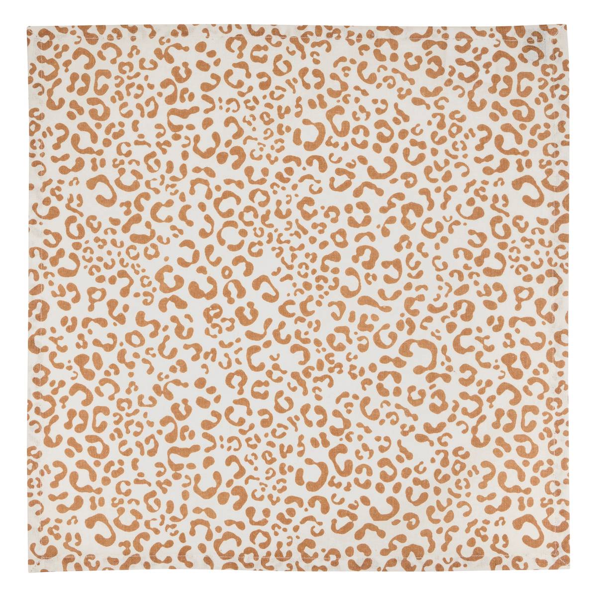 Lot de 4 serviettes de table Leopadi Linge de table Sets de table, serviettes