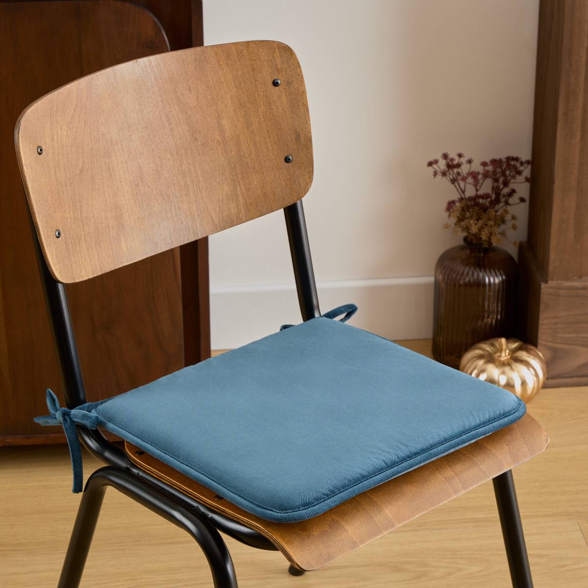 Galette de chaise Lilou Coussins, plaids Galettes de chaise