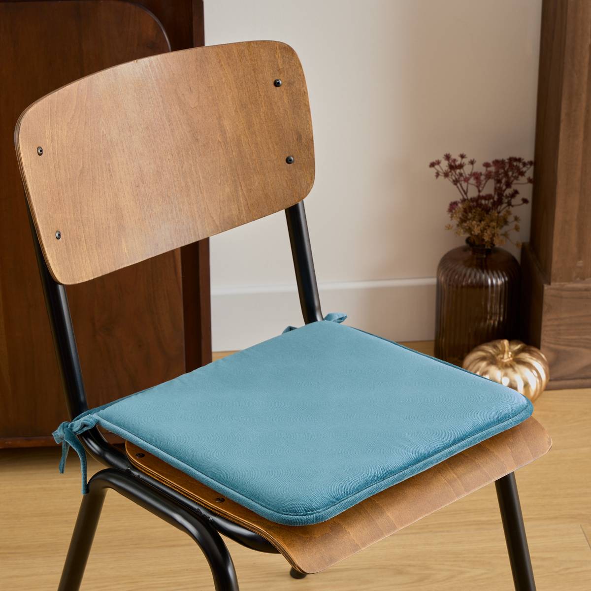 Galette de chaise Lilou Coussins, plaids Galettes de chaise