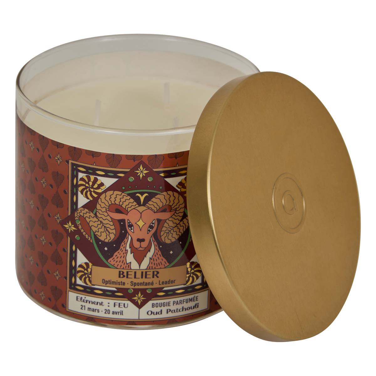 Bougie parfumée Astro Bougies, senteurs Bougies parfumées