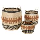 Lot de 3 paniers Wonja Rangements déco Paniers de rangement