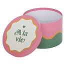 Lot de 4 boîtes Cherie Rangements déco Boites de rangement