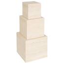Lot de 3 malles Tineo Rangements déco Malles