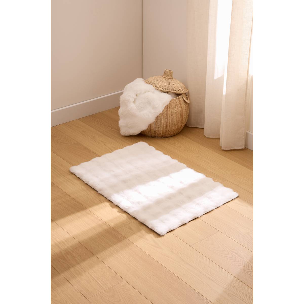 Tapis fausse fourrure 3D Zephy Tapis Tapis rectangulaire