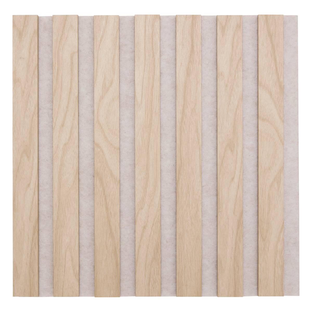 Lot de 3 panneaux décoratifs tasseaux bois Colva Produits Panneaux muraux