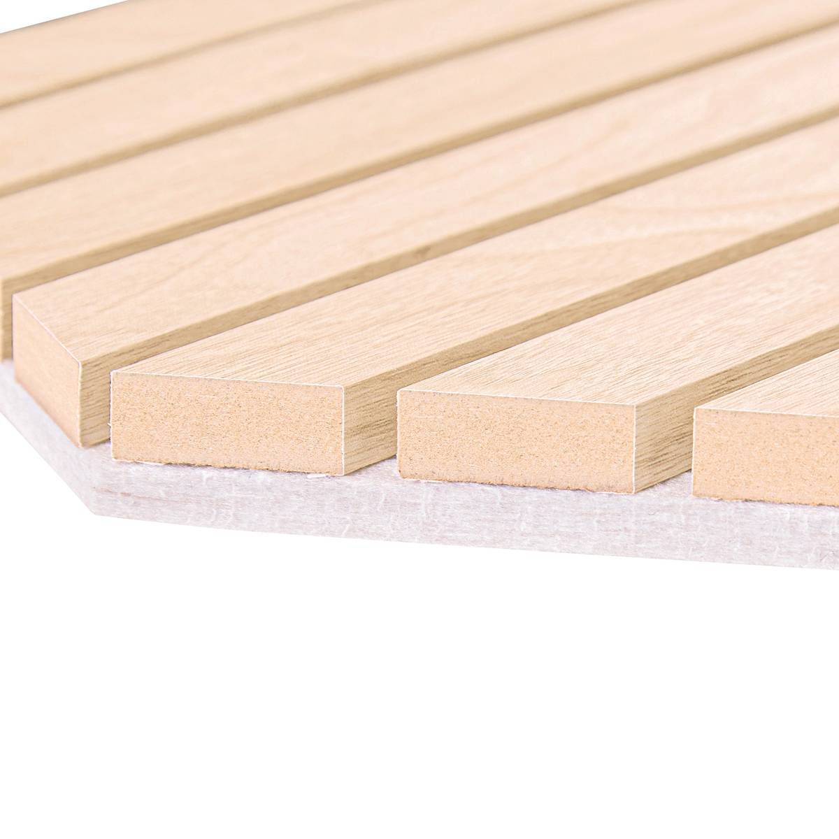 Lot de 3 panneaux décoratifs tasseaux bois Colva Produits Panneaux muraux
